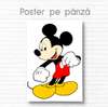 Poster - Mickey Mouse, 30 x 45 см, Canvas on frame