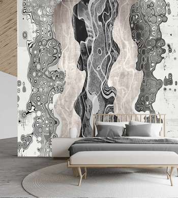 Wall Mural - Gray shades