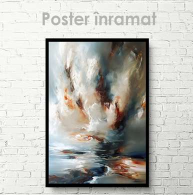 Poster - Abstract sea, 30 x 45 см, Canvas on frame, Abstract