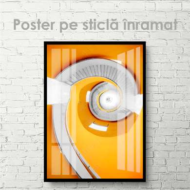 Poster - Rounded steps, 30 x 45 см, Canvas on frame