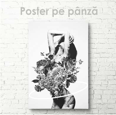 Poster - Florile sufletului, 60 x 90 см, Poster inramat pe sticla