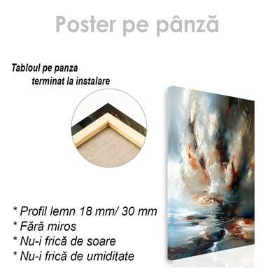 Poster - Abstract sea, 30 x 45 см, Canvas on frame, Abstract