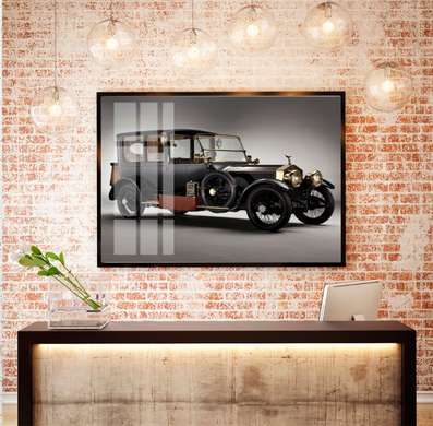 Poster - Dreams of the past, 90 x 60 см, Framed poster, Transport