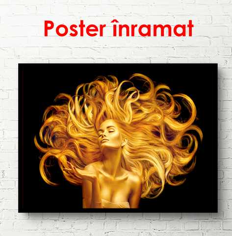 Poster, fiore glamour dorato -  - Fabbrica di sfondi