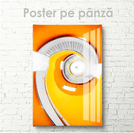Poster, Rounded steps, 30 x 45 см, Canvas on frame