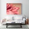 Poster - Pink flower, 90 x 60 см, Framed poster, Flowers