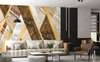 Wall mural - Brown triangles