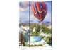 Screen - Flying balloon in the sky over a beautiful landscape., 3