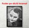 Poster - Jokerul, 60 x 90 см, Poster înrămat, Persoane Celebre