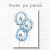 Poster - Dandelions, 60 x 90 см, Framed poster on glass, Flowers