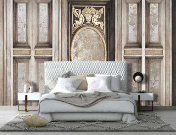 Wall Mural - Classic wall imitation