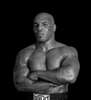 Poster - Mike Tyson, 100 x 100 см, Framed poster on glass, Sport