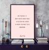 Poster - Wise quote, 30 x 45 см, Canvas on frame, Minimalism