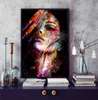 Poster - Rihanna Creative Art, 60 x 90 см, Framed poster on glass