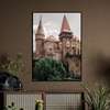 Poster - Castle, 60 x 90 см, Framed poster on glass, Maps and Cities