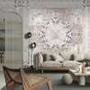 Wall Mural - Classical ornaments on a white wall