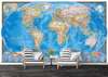 Wall Mural - Inverted map