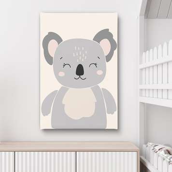 Poster - Koala, 30 x 45 см, Panza pe cadru, Pentru Copii