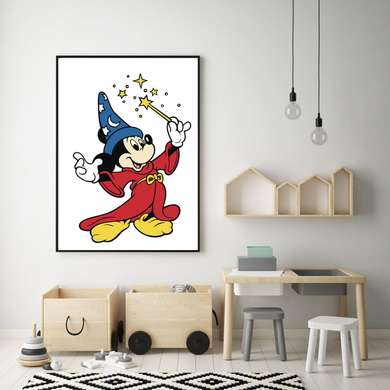 Poster - Magic Mickey, 30 x 45 см, Panza pe cadru