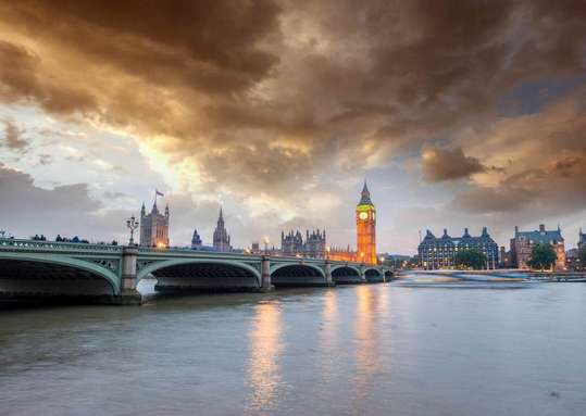Фотообои - Лондон в ярких красках