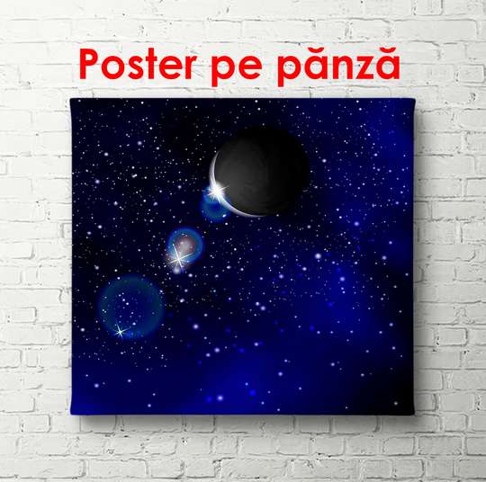 Poster - Eclipse, 100 x 100 см, Framed poster