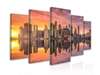 Modular picture, New York at sunset, 108 х 60