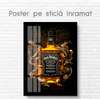 Poster - Whiskey Jack Daniels, 30 x 45 см, Canvas on frame