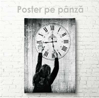 Poster - Timpul, 30 x 45 см, Panza pe cadru