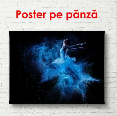 Постер - Балерина, 45 x 30 см, Холст на подрамнике
