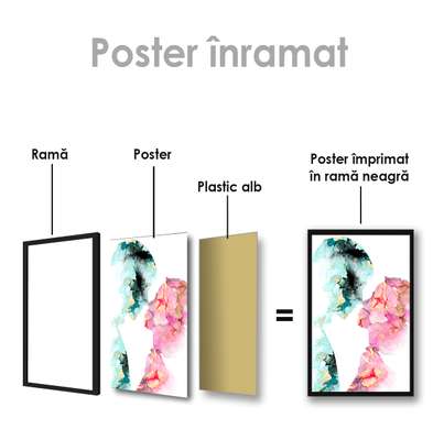 Poster - Sensibilitate, 60 x 90 см, Poster inramat pe sticla