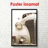 Poster - Retro car, 60 x 90 см, Framed poster, Transport