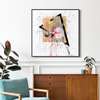 Poster - Abstract geometry, 100 x 100 см, Framed poster on glass, Abstract