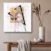 Poster - Abstract geometry, 100 x 100 см, Framed poster on glass, Abstract