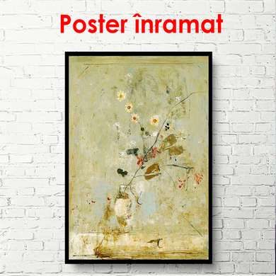 Poster - Tenderness on the table, 60 x 90 см, Framed poster, Provence