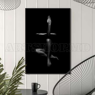 Poster - Body, 30 x 45 см, Canvas on frame, Nude