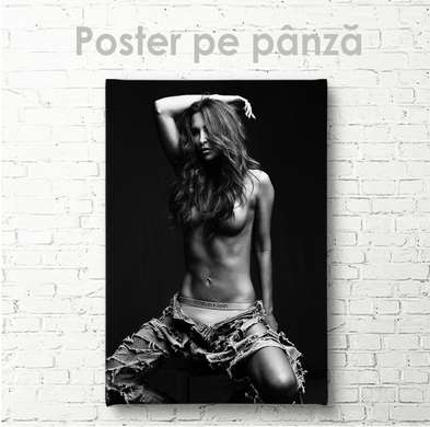 Poster - Calvin Klein, 30 x 45 см, Canvas on frame, Nude
