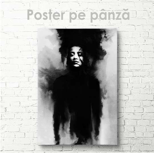 Poster - Din ceață, 30 x 45 см, Panza pe cadru