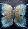 Картина в Раме - Гламурная бабочка, 60 x 60 см