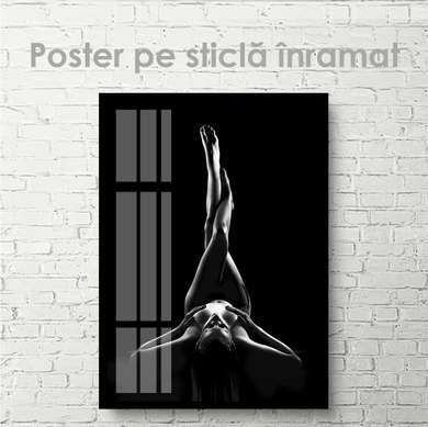 Poster - Female figure, 30 x 45 см, Canvas on frame, Nude
