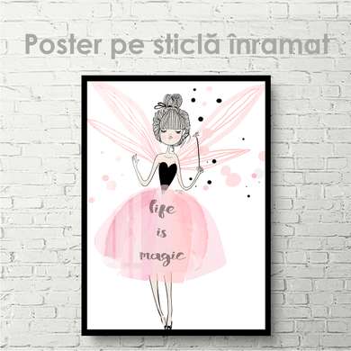 Poster - Life is Magic, 30 x 45 см, Canvas on frame