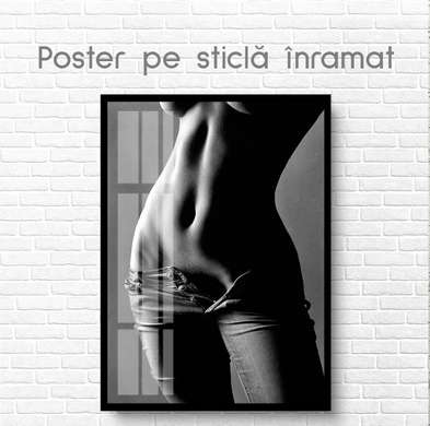 Poster - Talie, 60 x 90 см, Poster inramat pe sticla
