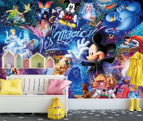 Children's mural -All Disney characters 1