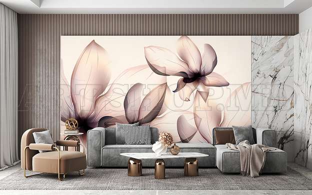 Wall mural - Tender flowers