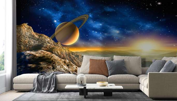 Wall Mural - View of fantastic space