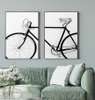 Постер - Велосипед, 60 x 90 см, Постер на Стекле в раме, Наборы