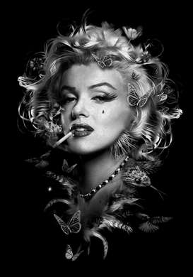 Framed Painting - Modern Art Marilyn Monroe, 50 x 75 см