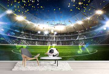 Wall Mural - Football field