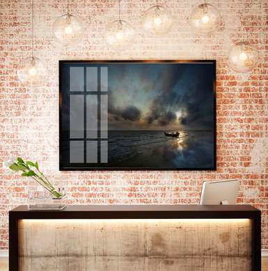 Poster - Sea background, 60 x 40 см, Canvas on frame