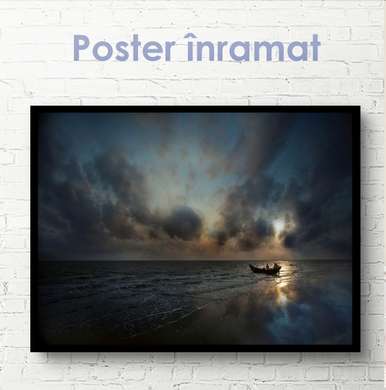 Poster - Sea background, 60 x 40 см, Canvas on frame