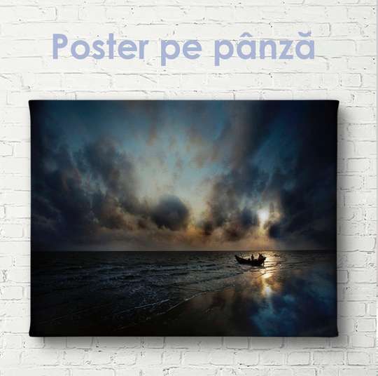 Постер - Морской фон, 60 x 40 см, Холст на подрамнике